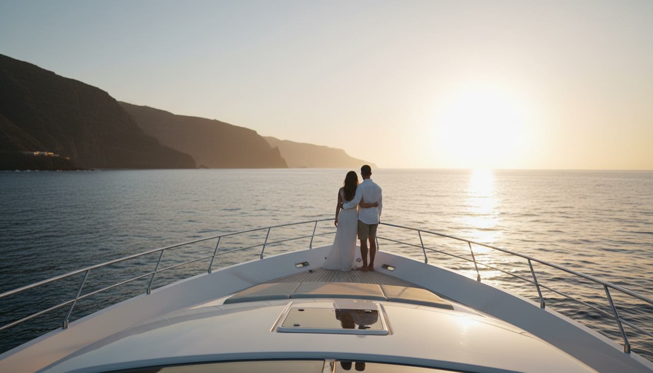 despedida novios barco gran canaria